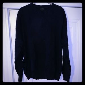 jcrew - Crewneck Sweater - Black - XL - 100% Cotton